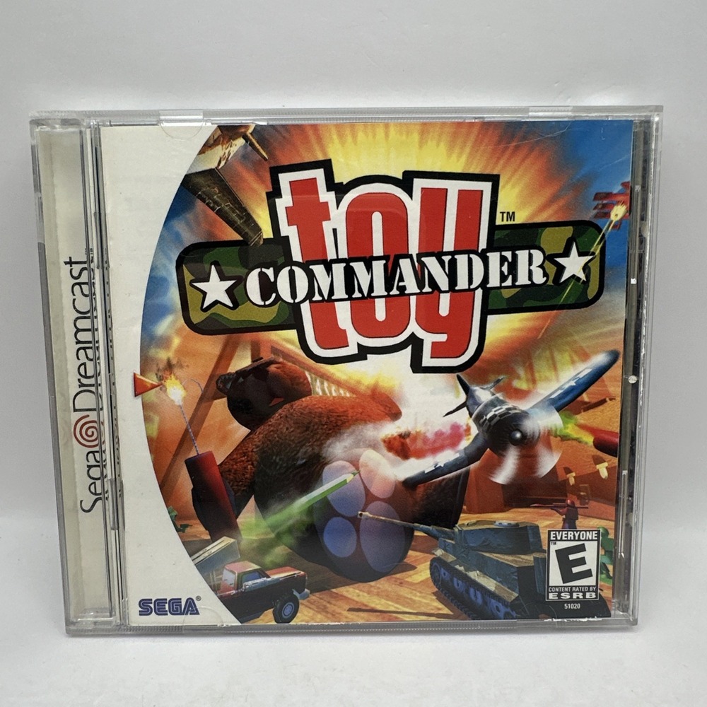 Toy Commander Sega Dreamcast CIB Complete with Manual 1999 VGC 51020